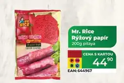 Tamda Foods Mr. Rice Rýžový papír 200g pitaya nabídka