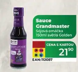 Tamda Foods Sauce Grandmaster Sójová omáčka 150ml světlá Golden nabídka