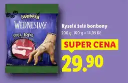 Lidl Kyselé želé bonbony nabídka