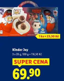 Lidl Kinder Joy nabídka