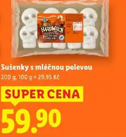 Lidl Sušenky s mléčnou polevou nabídka
