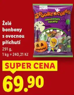 Lidl Želé bonbony s ovocnou příchutí nabídka