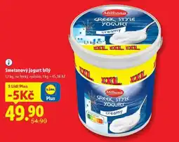 Lidl Smetanový jogurt bílý nabídka