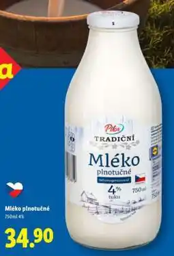 Lidl Pilos Tradiční Mléko plnotučné nabídka