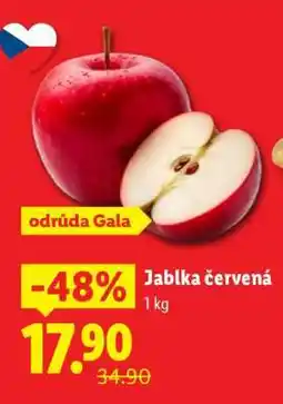 Lidl Jablka červená nabídka