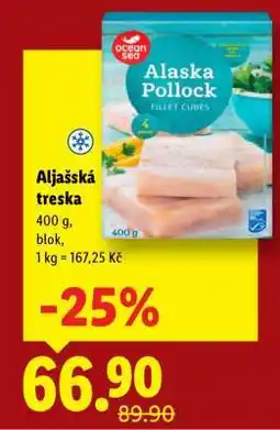 Lidl ALJAŠSKÁ TRESKA nabídka