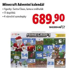 Lidl Minecraft Adventní kalendář nabídka