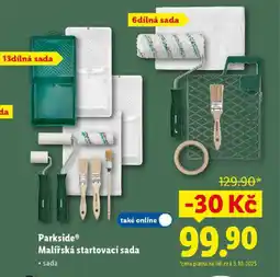 Lidl Parkside Malířská startovací sada nabídka