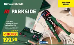 Lidl Parkside Krimpovací kleště s příslušenstvím nabídka