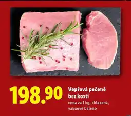 Lidl Vepřová pečeně bez kosti nabídka