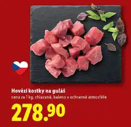 Lidl Hovězí kostky na guláš nabídka