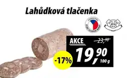 ZEMAN Lahůdková tlačenka nabídka