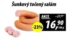 ZEMAN Šunkový točený salám nabídka