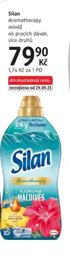 dm drogerie Silan Aromatherapy aviváž nabídka