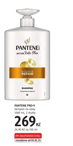 dm drogerie PANTENE PRO-V šampon na vlasy nabídka