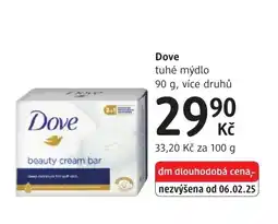 dm drogerie Dove tuhé mýdlo nabídka