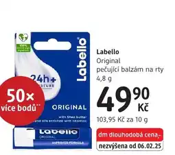dm drogerie Labello Original pečující balzám na rty nabídka
