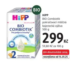 dm drogerie HiPP Bio Combiotik pokračovací mléčná kojenecká výživa nabídka