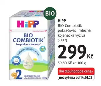 HiPP Bio Combiotik pokračovací mléčná kojenecká výživa