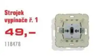 Uni Hobby Strojek vypínače ř. 1 nabídka