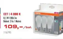 Uni Hobby E27 14 000 K 8,5 W nabídka