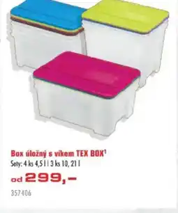 Uni Hobby Box úložný s víkem TEX BOX¹ nabídka