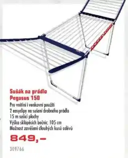 Uni Hobby Sušák na prádlo Pegasus 150 nabídka