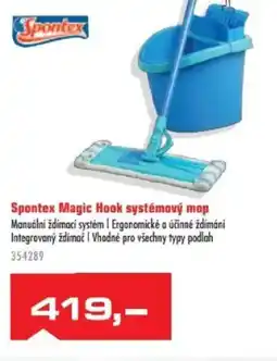 Uni Hobby Spontex Magic Hook systémový mop nabídka
