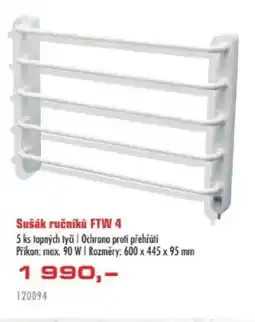 Uni Hobby Sušák ručníkú FTW 4 nabídka
