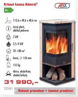 Uni Hobby Krbová kamna Admirál¹ nabídka