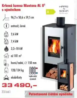 Uni Hobby Krbová kamna Mantova AL II¹ s výměníkem nabídka