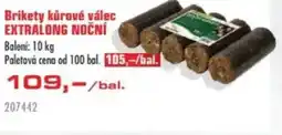 Uni Hobby Brikety kůrové válec EXTRALONG NOČNÍ nabídka