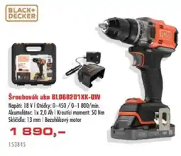 Uni Hobby Šroubovák aku BLD682D1XK-QW nabídka