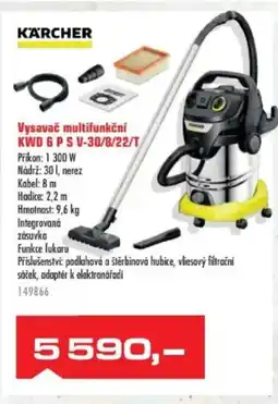 Uni Hobby KÄRCHER Vysavač multifunkční KWD 6 PS V-30/8/22/T nabídka