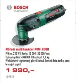 Uni Hobby BOSCH Nářadí multifunkční PMF 2000 nabídka