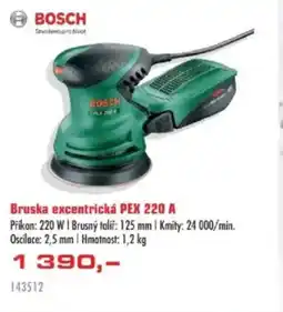 Uni Hobby BOSCH Bruska excentrická PEX 220 A nabídka