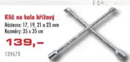 Uni Hobby Klíč na kola křížový nabídka