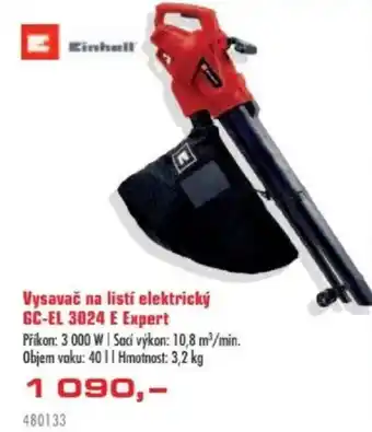 Uni Hobby Einhell Vysavač na listí elektrický GC-EL 3024 E Expert nabídka