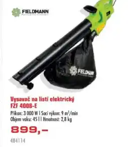 Uni Hobby Vysavač na listí elektrický FZF 4008-E nabídka