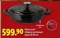 Lidl Silvercrest Litinová servírovací pánev Ø 26 cm nabídka