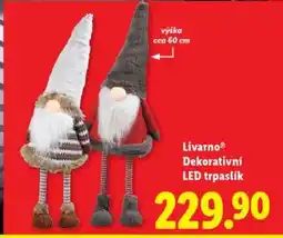 Lidl Livarno Dekorativní LED trpaslík nabídka