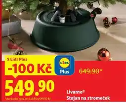 Lidl Livarno Stojan na stromeček nabídka
