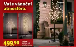 Lidl Livarno 120/200 LED světelný strom nabídka