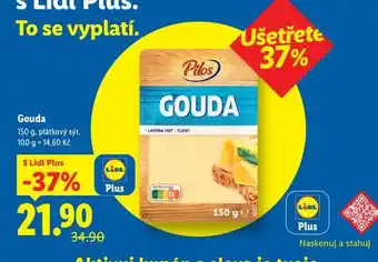 Lidl Pilos GOUDA nabídka