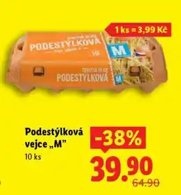 Lidl Podestýlková vejce M nabídka