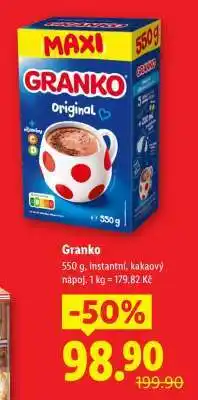 Lidl Granko nabídka