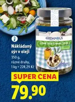 Lidl NÁKLÁDANÝ SÝR V OLEJI nabídka