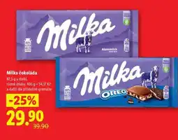 Lidl Milka Čokoláda nabídka