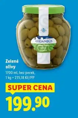 Lidl Zelené olivy nabídka