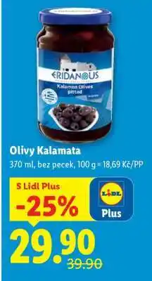 Lidl OLIVY KALAMATA nabídka
